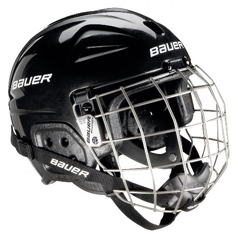 BAUER HELM MIT GITTER "LIL SPORT" , YOUTH/BAMBINI